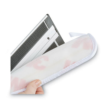 3M™ Easy Shine Applicator Pad, Microfiber, 18", White-yellow, 10-carton freeshipping - TVN Wholesale